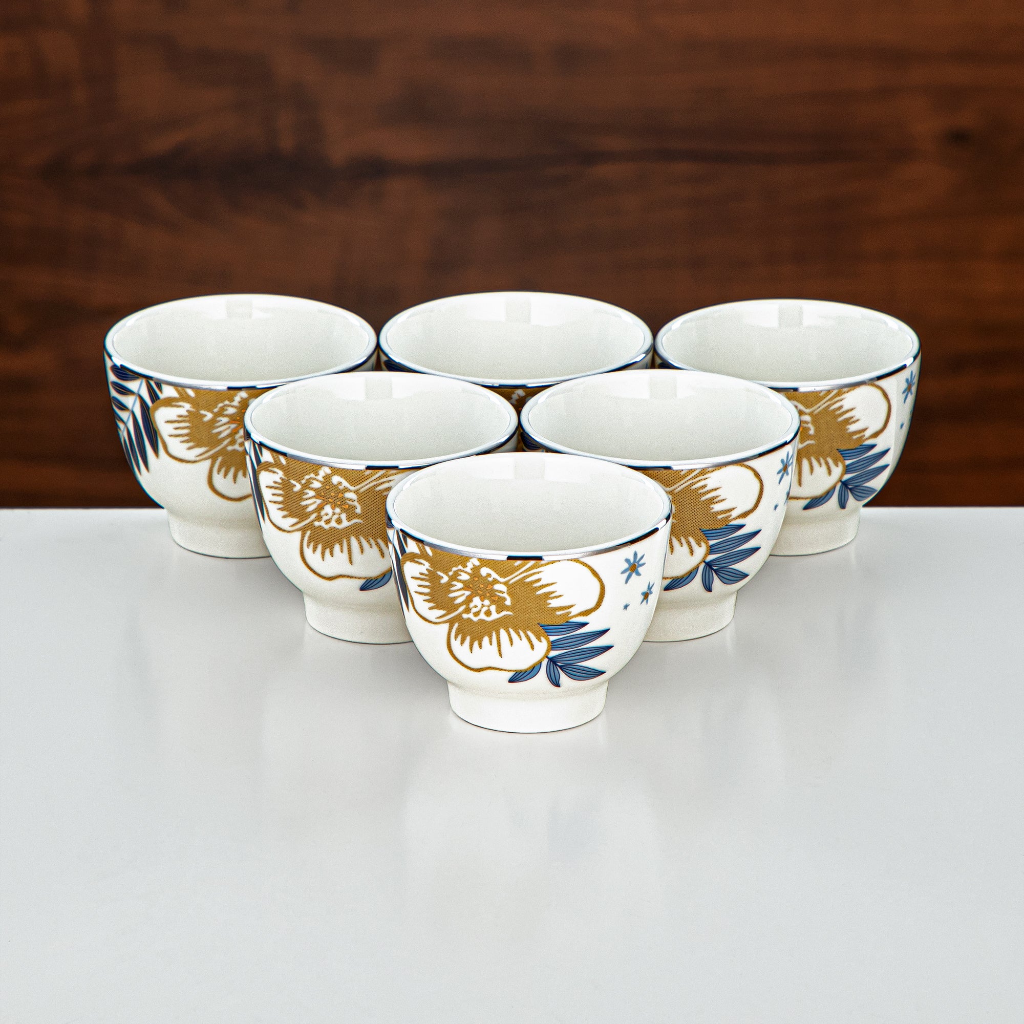 طقم ترامس المرجان، مجموعة 20 قطعة، فضي مطفي وذهبي، ABS سعة 1 لتر & 1 لتر (GOK-S-MS-MG + 18PCS-12196-3)