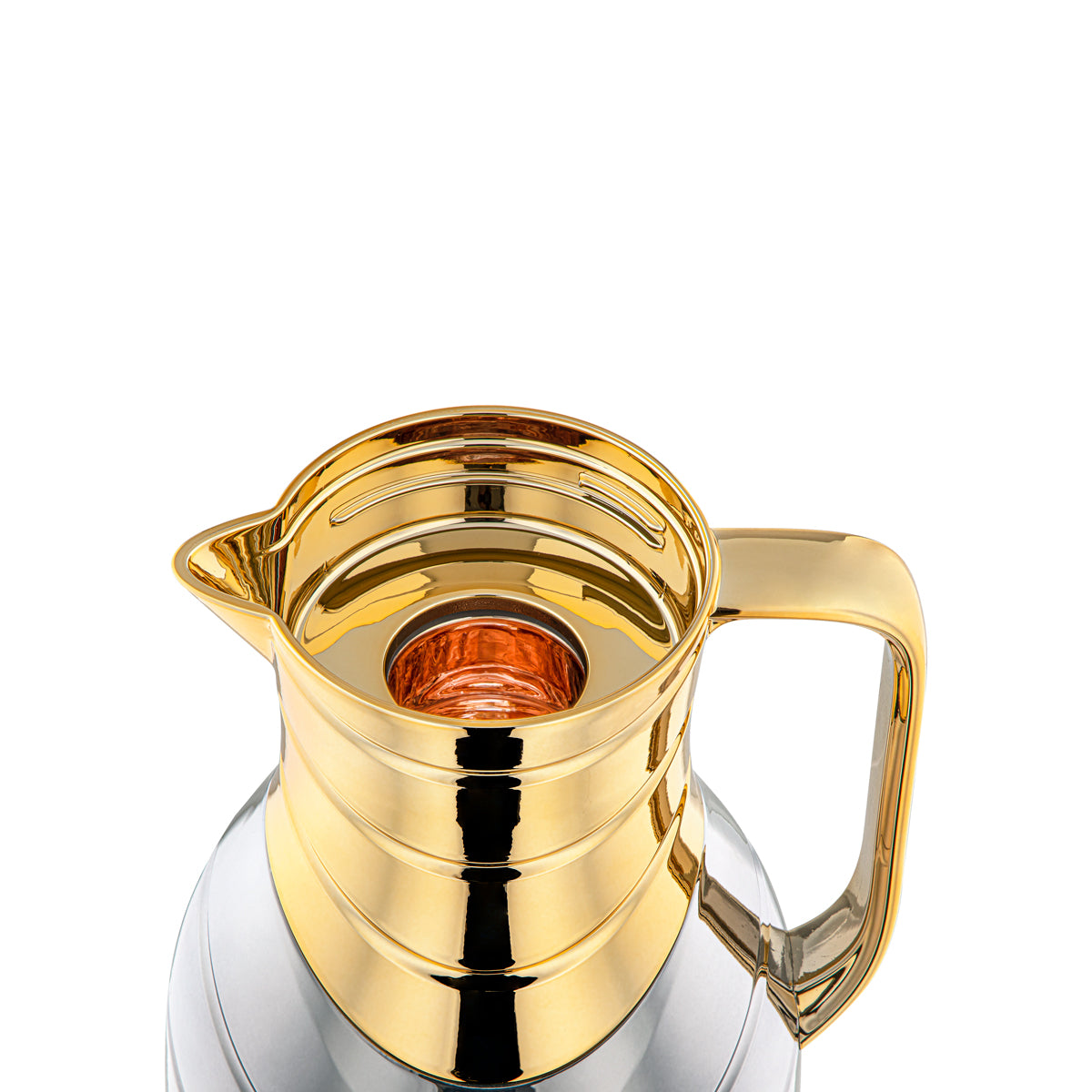 طقم ترامس المرجان - قطعتين - فضي ناعم وذهبي - FG203AB-100 C/G