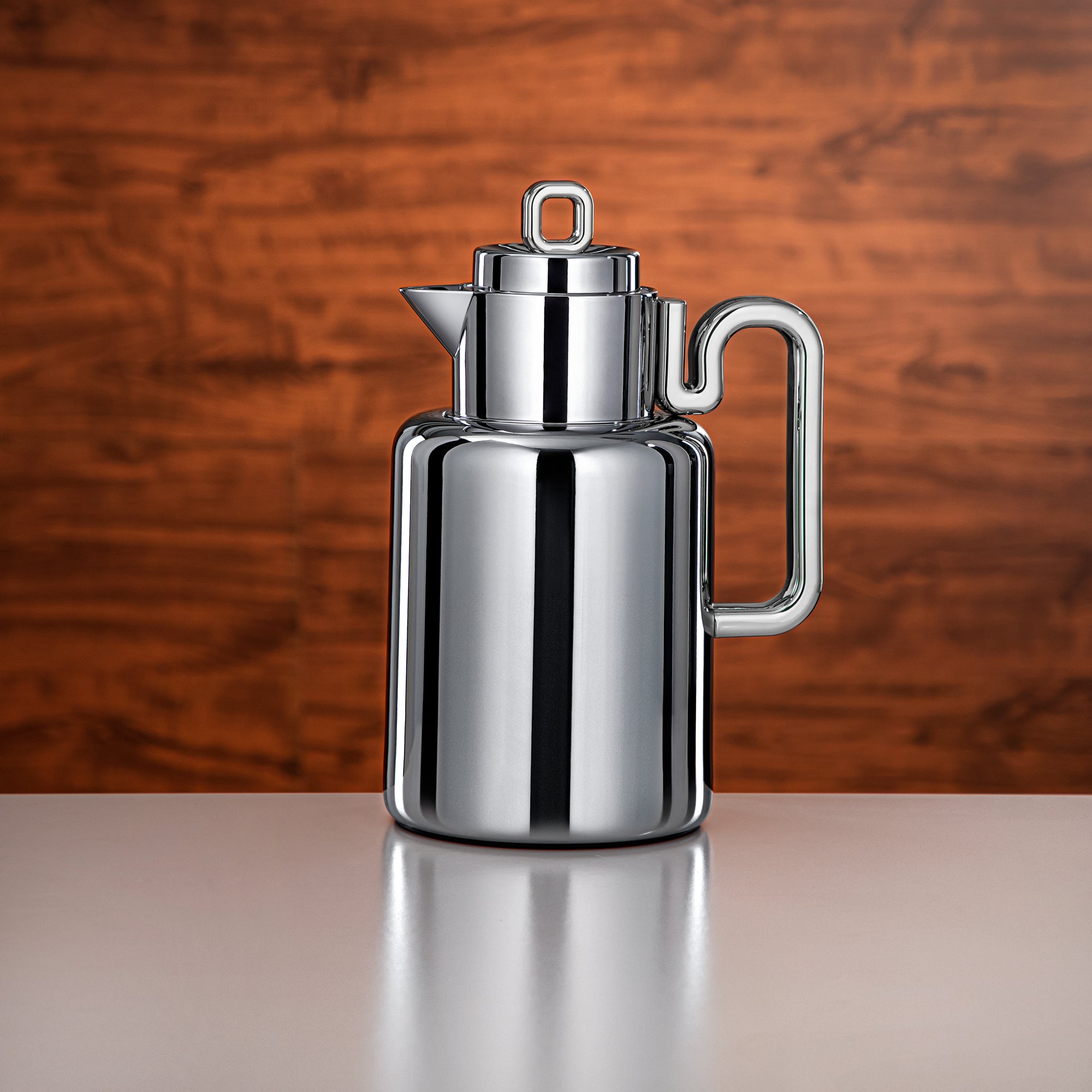 Almarjan Vacuum flask Set 0.5 liter + 1 liter silver (FG815-050/100 ALLC)