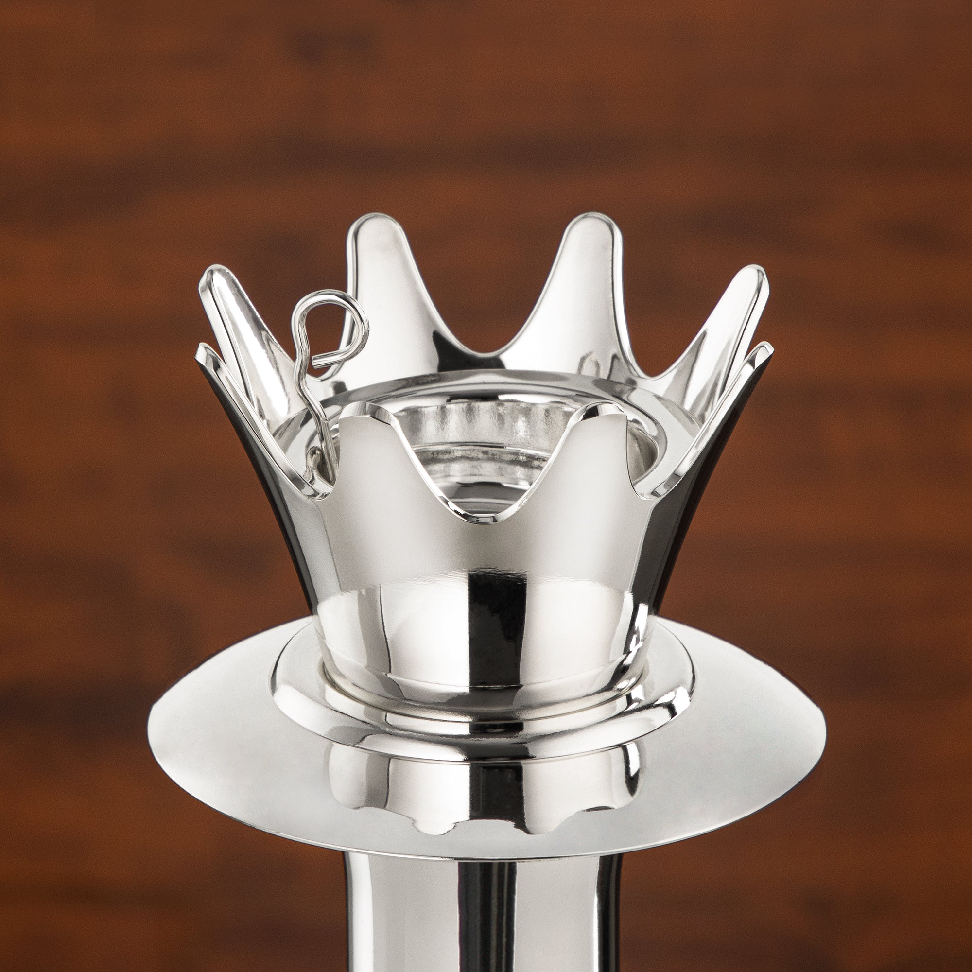 مبخرة المرجان 10 سم فضية - HT2411012