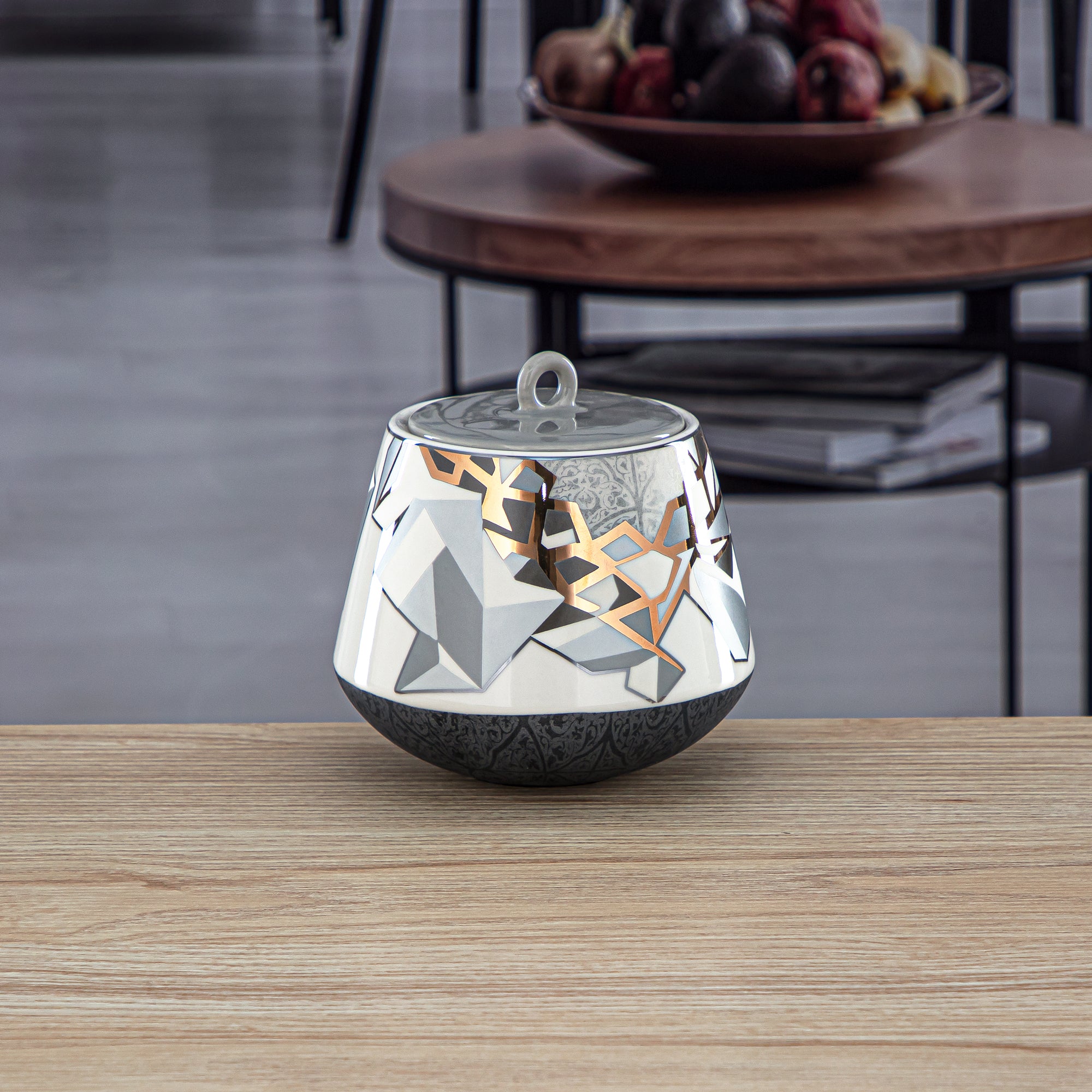 برطمان كوكيز بورسلين من المرجان 700 مل - 1235