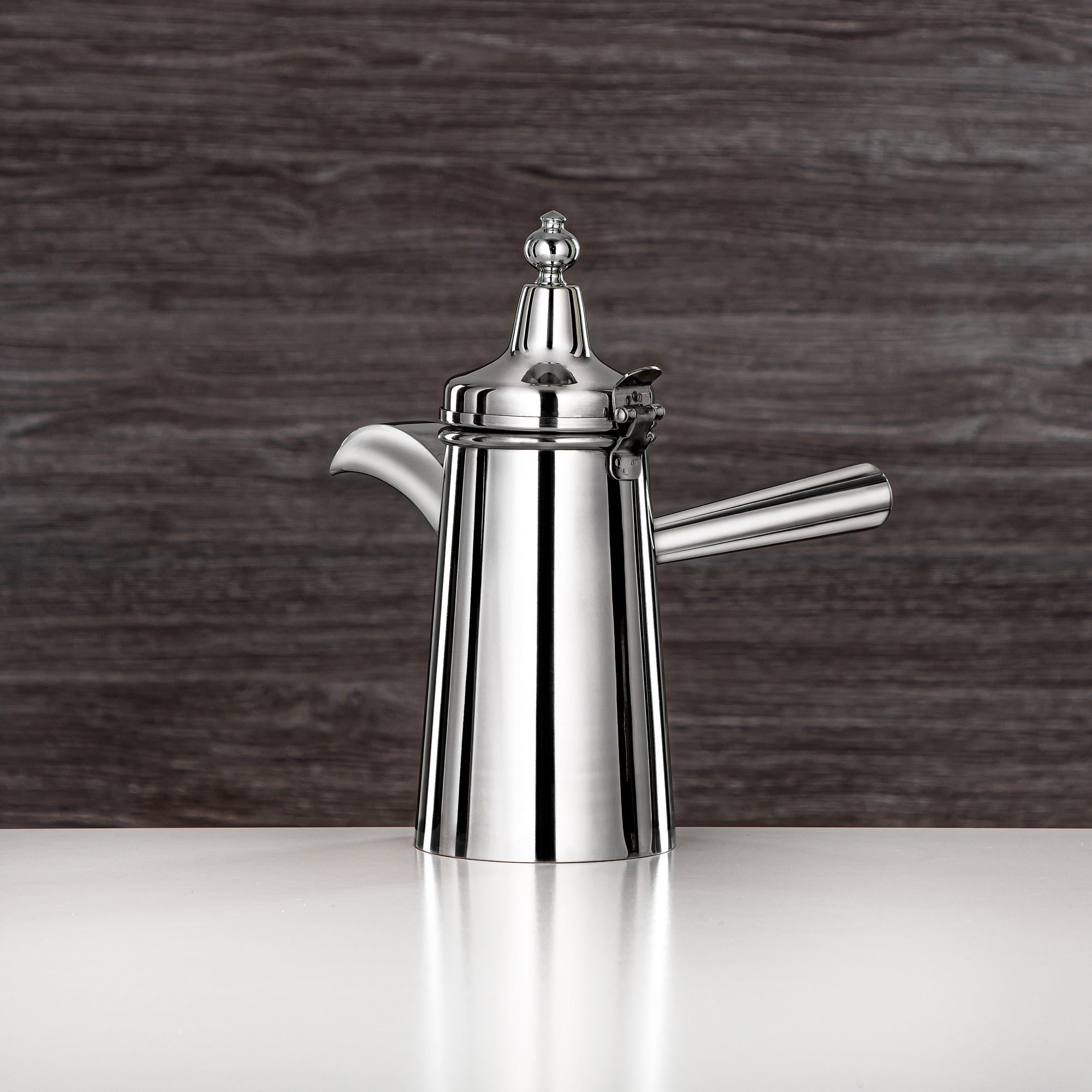 مدفئة قهوة المرجان ستانلس ستيل 24oz – براري (مقبض ستيل)