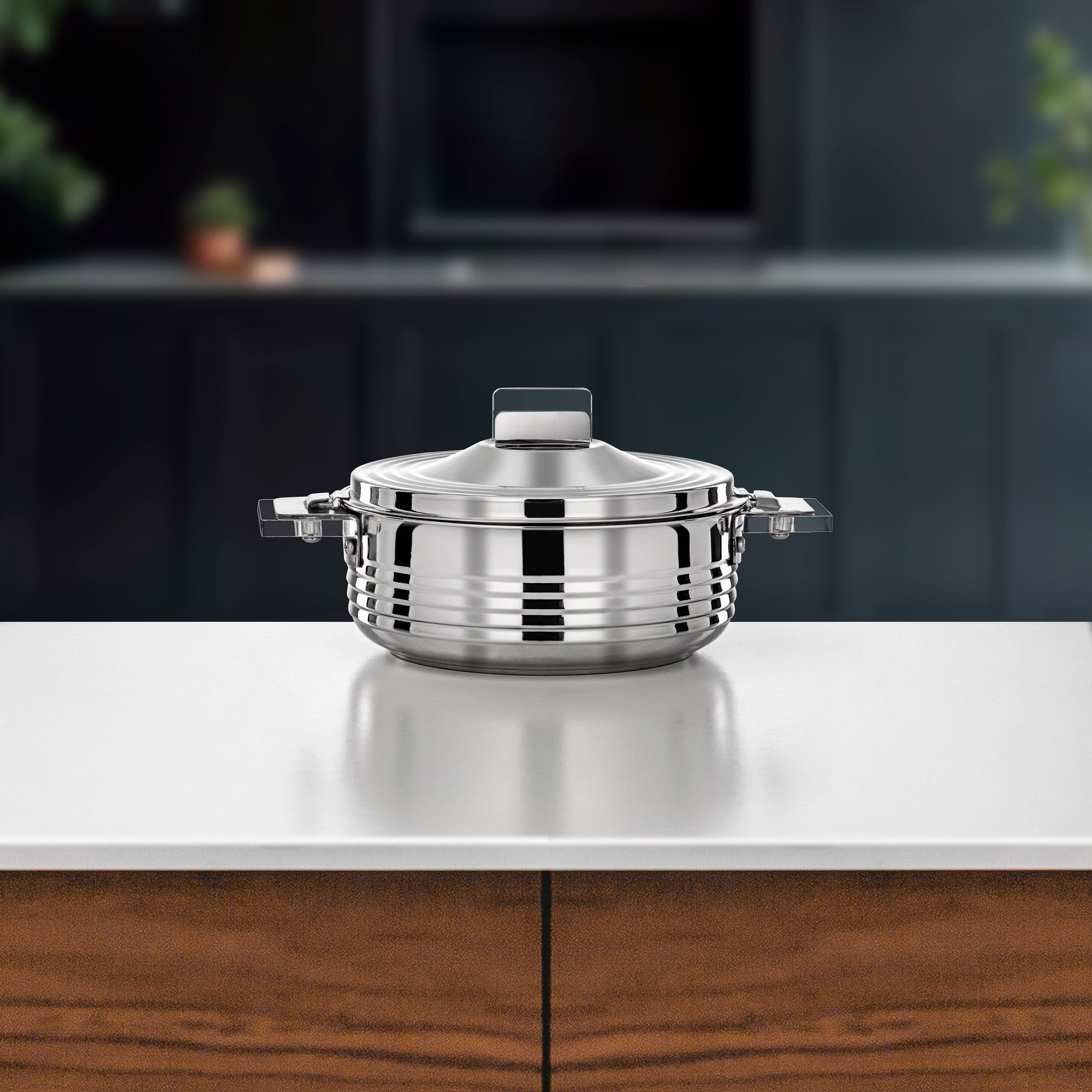 المرجان مهرة حرارات 1.8 لتر فضي (H25P3)