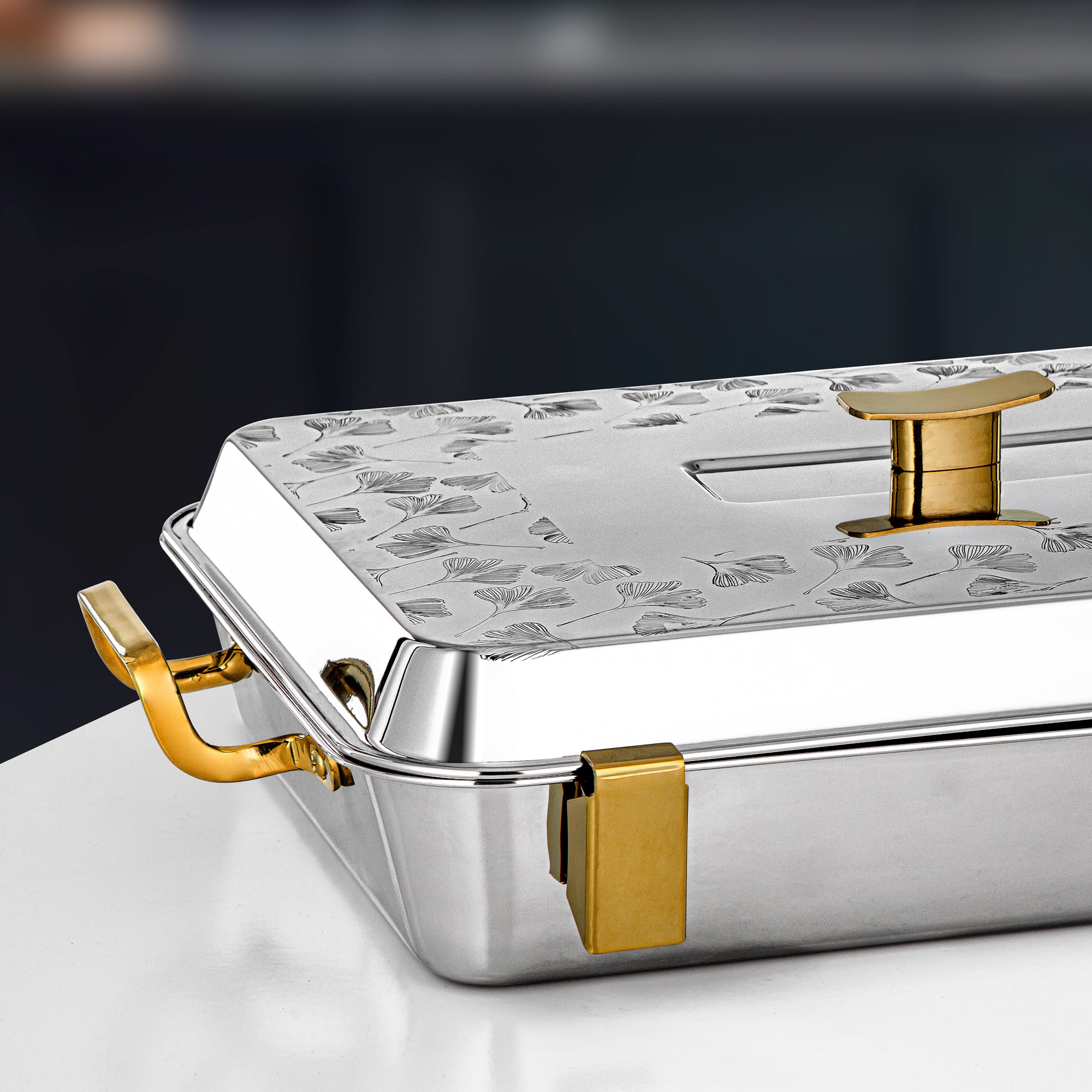 Almarjan Badr Hot Pot 40cm Silver & Gold