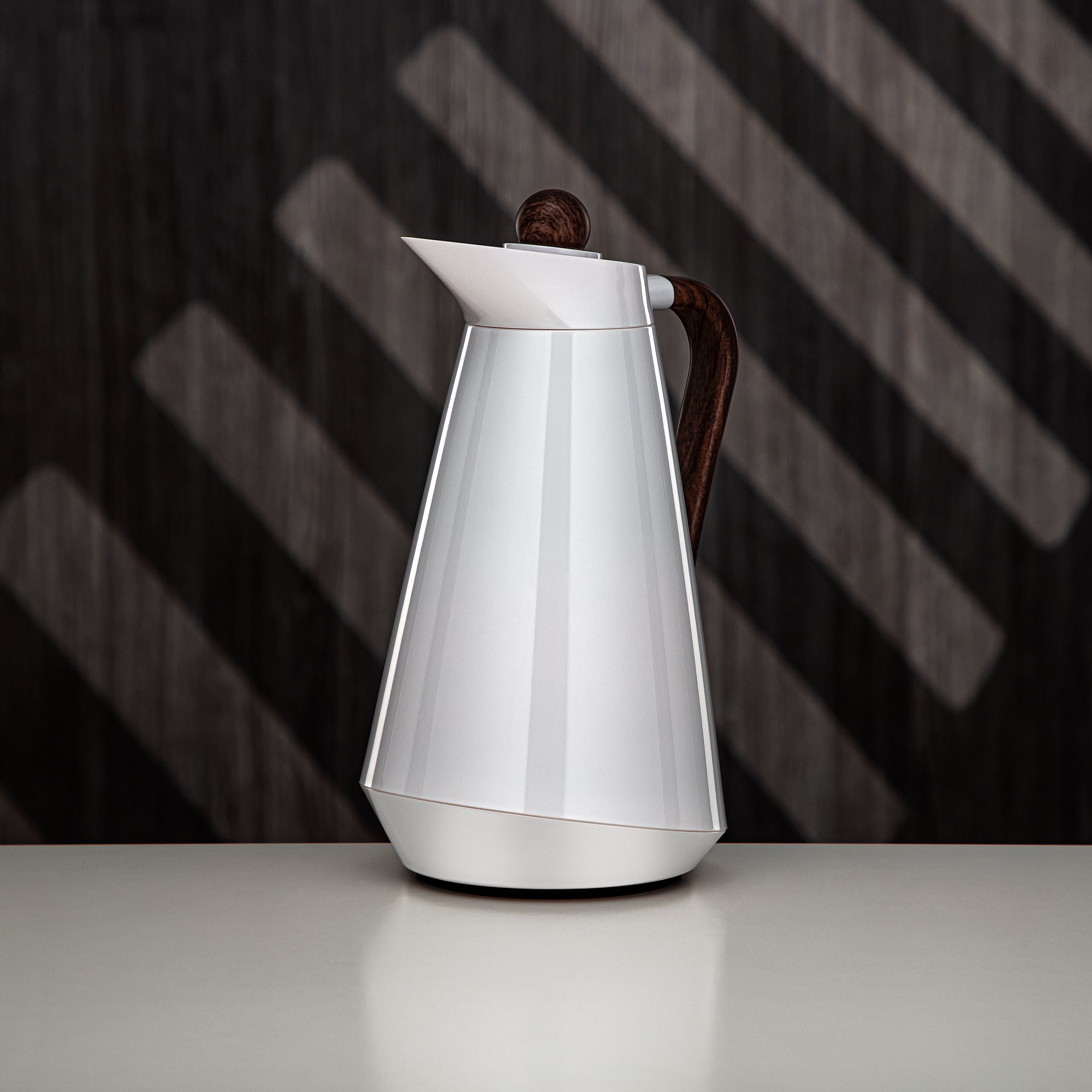 طقم ترامس المرجان بيرل وايت وخشب (VSP-00700/1000 Q1ZP125Y)