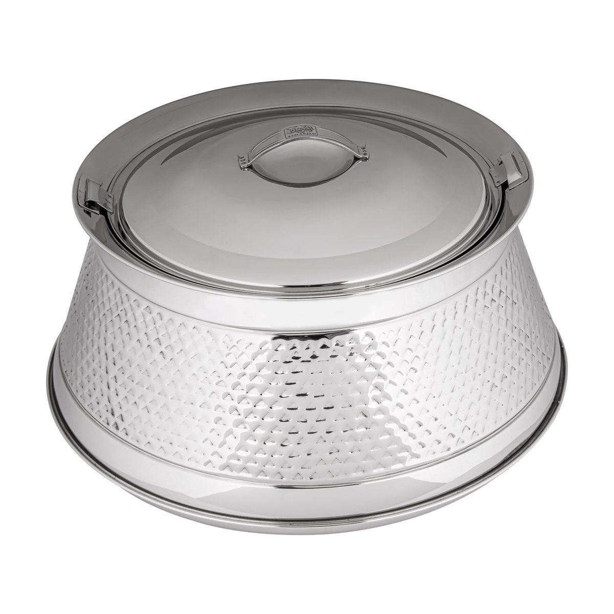 Almarjan 10000 ML Harisa Collection Stainless Steel Hot Pot Silver - STS0292468