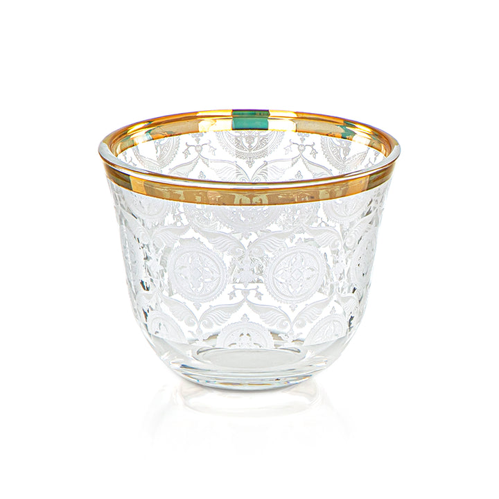 Almarjan 50 ML Glass Cawa Cup - 1013B-AGW