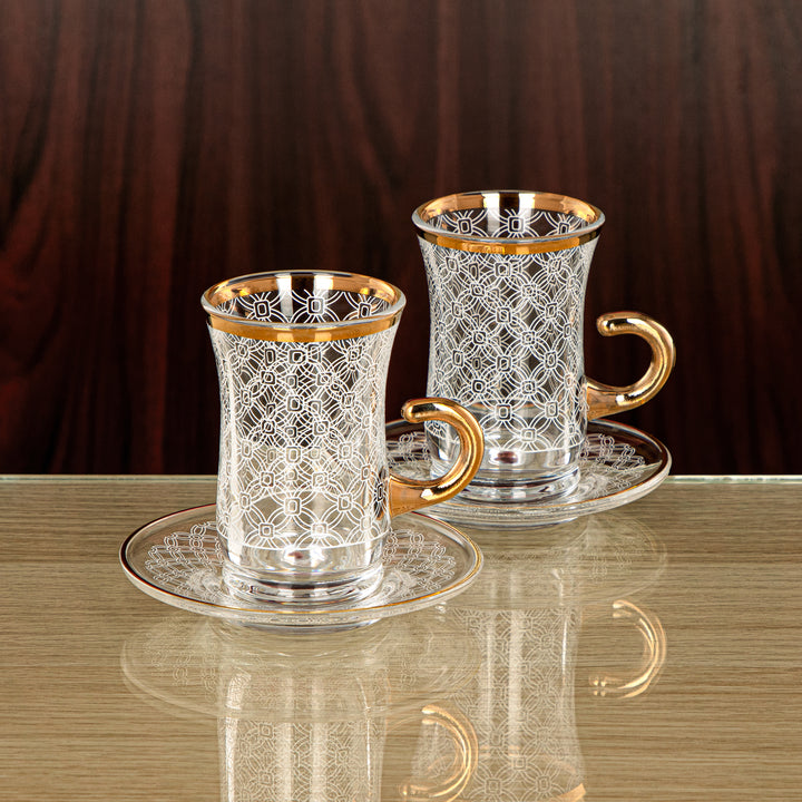 Almarjan 120 ML Glass Tea Cup - 1043BJ-0001P-SFY