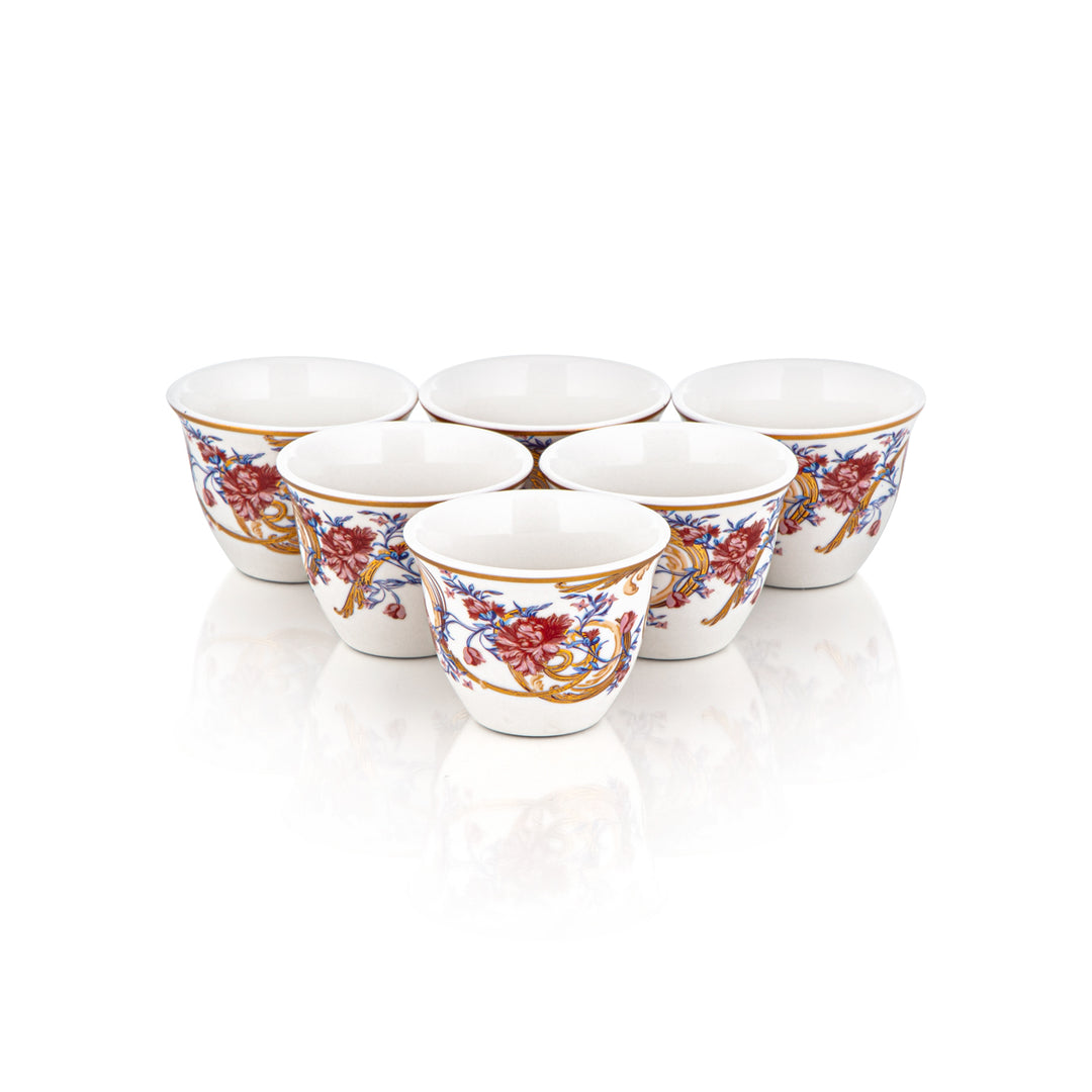 Almarjan 29 Pieces Tea Set - SDT07/10HF-23-12A,28-SDT-TR-12A