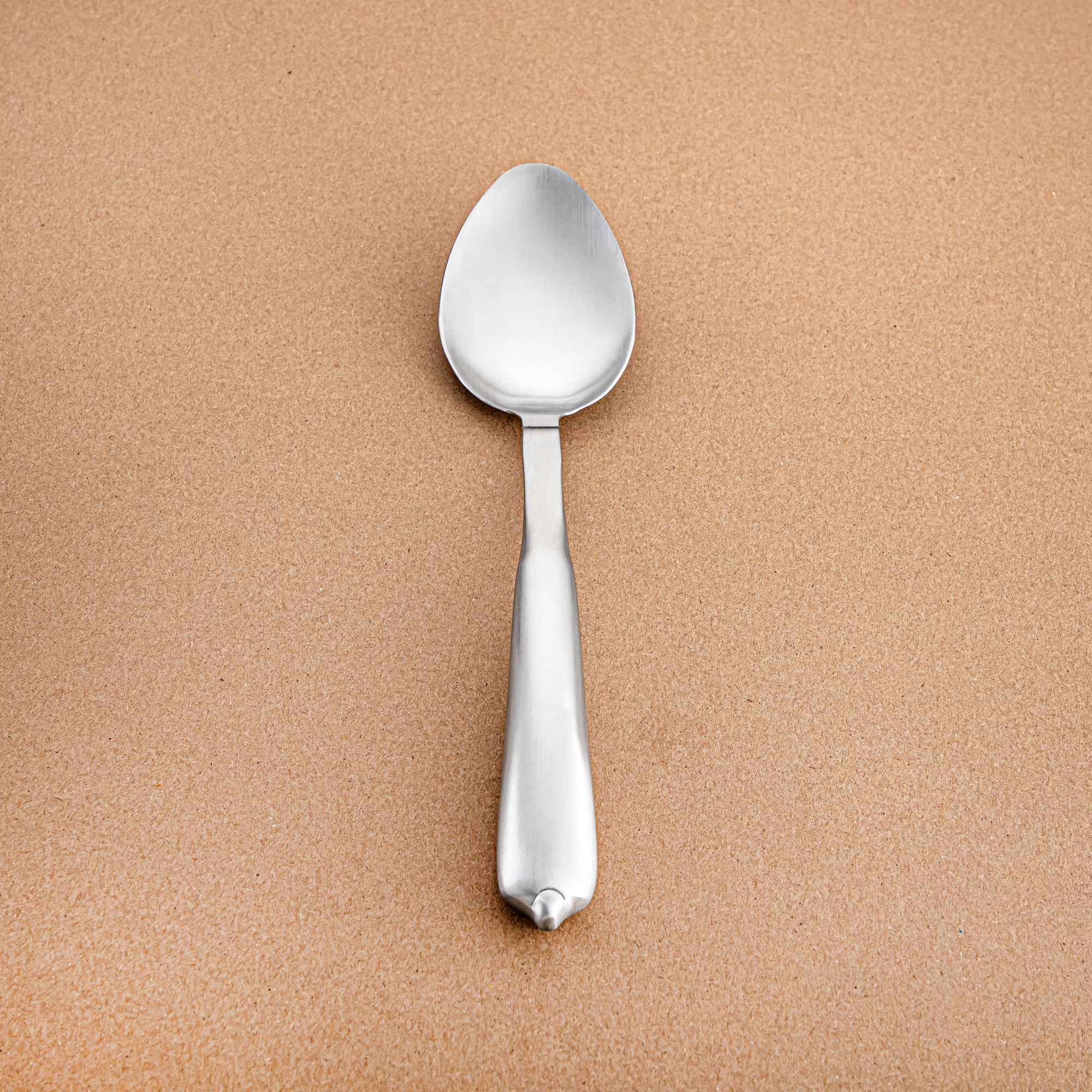 Almarjan Stainless Steel Pasting Spoon – Matt Finish, Silver CUT1620060