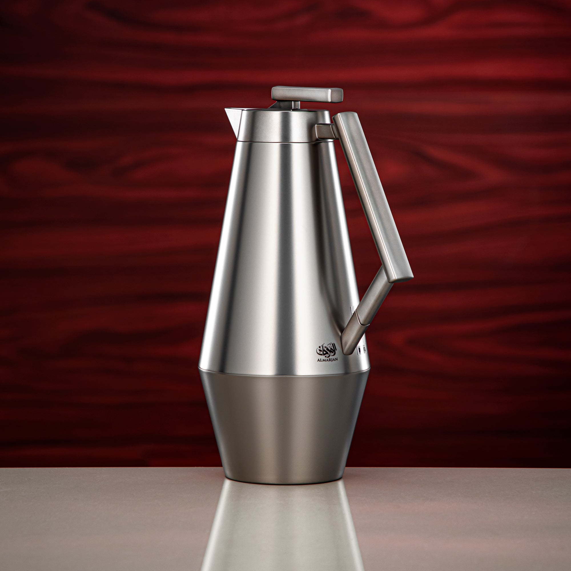 طقم ترامس المرجان 0.7 لتر و1 لتر مطفي نيكل