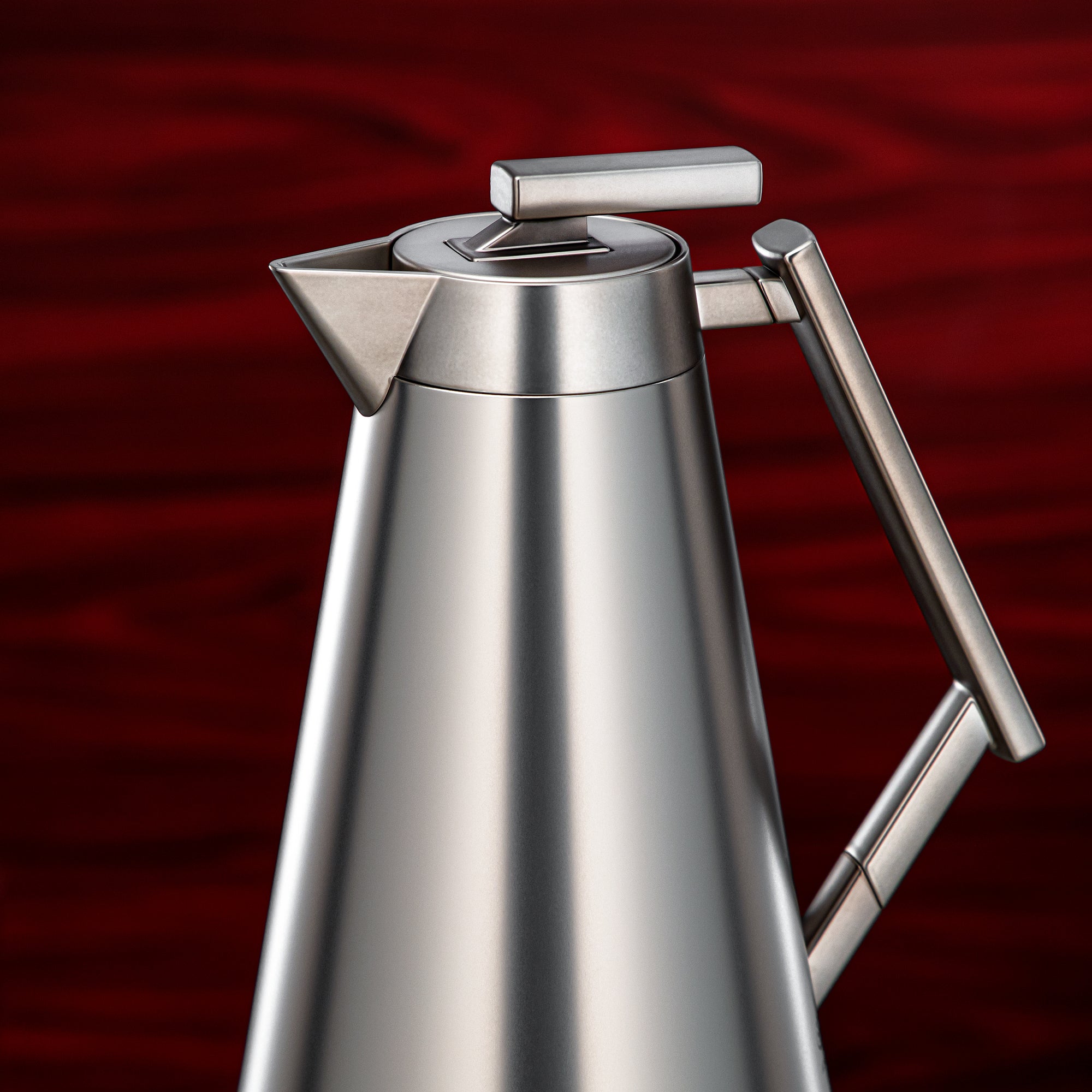 طقم ترامس المرجان 0.7 لتر و1 لتر مطفي نيكل