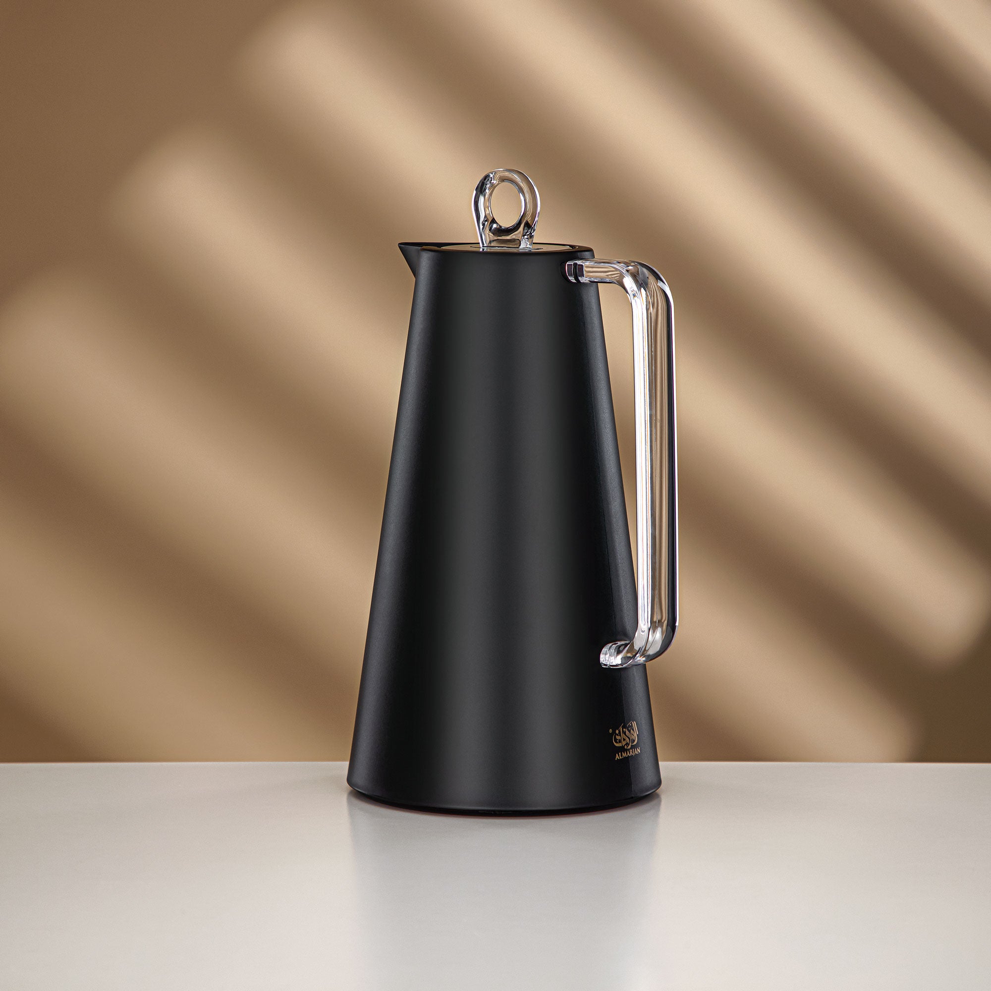 طقم ترامس المرجان أسود وشفاف