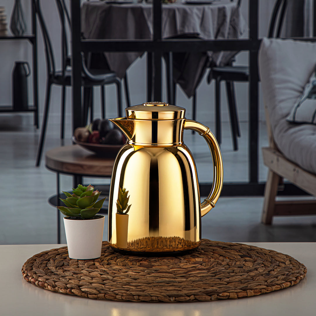 Almarjan 0.65 Liter Vacuum Flask Gold - QVC-0650C95