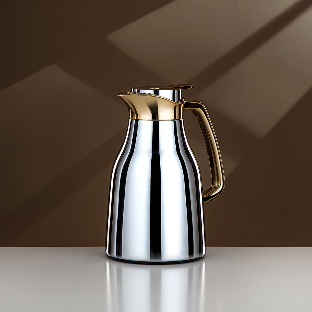 Almarjan 0.7 Liter Vacuum Flask Silver & Gold - RGC-0700CC95