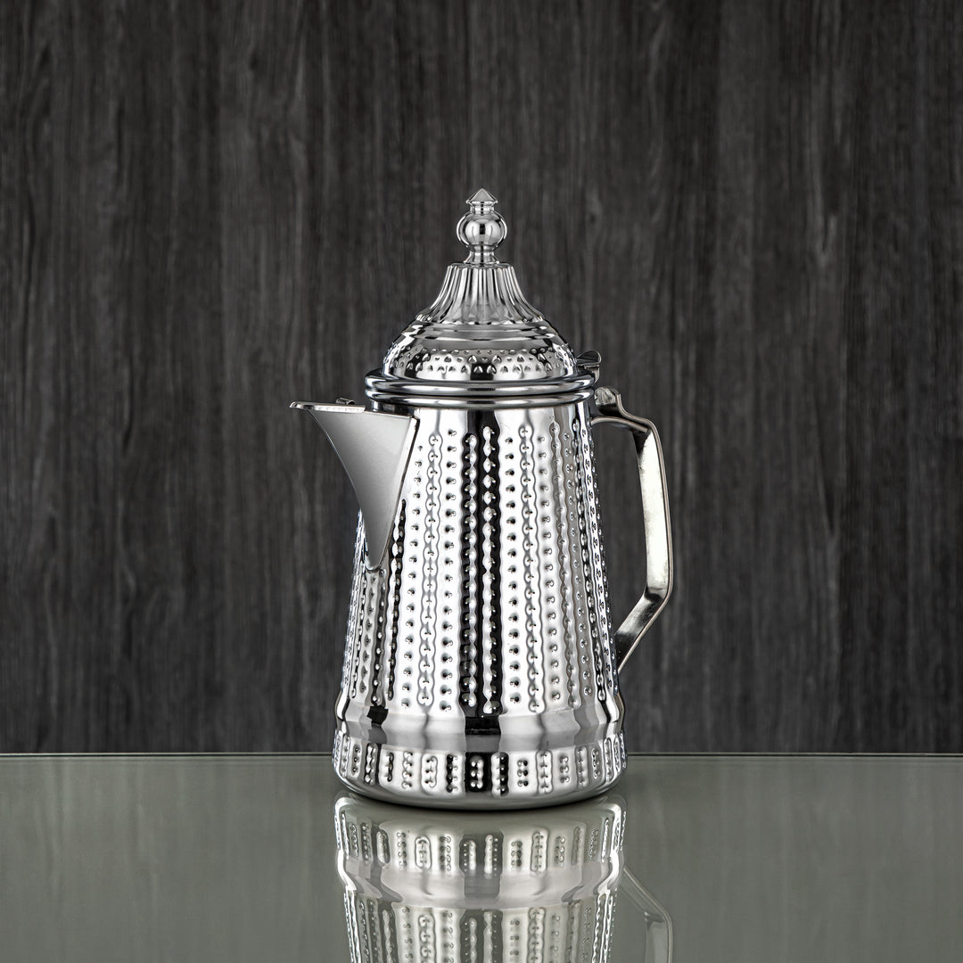 Almarjan 1.5 Liter Barari Collection Stainless Steel Milk Jug Silver - STS0013069