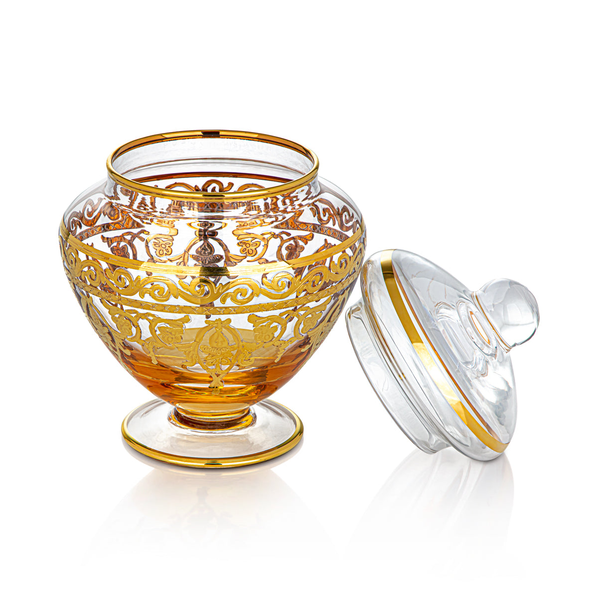 Almarjan 9 CM Glass Candy Pot - 2512/822