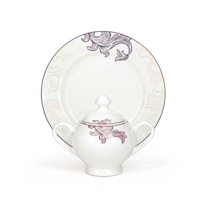 Almarjan 22 Pieces Bone China Tea Set - SX-017