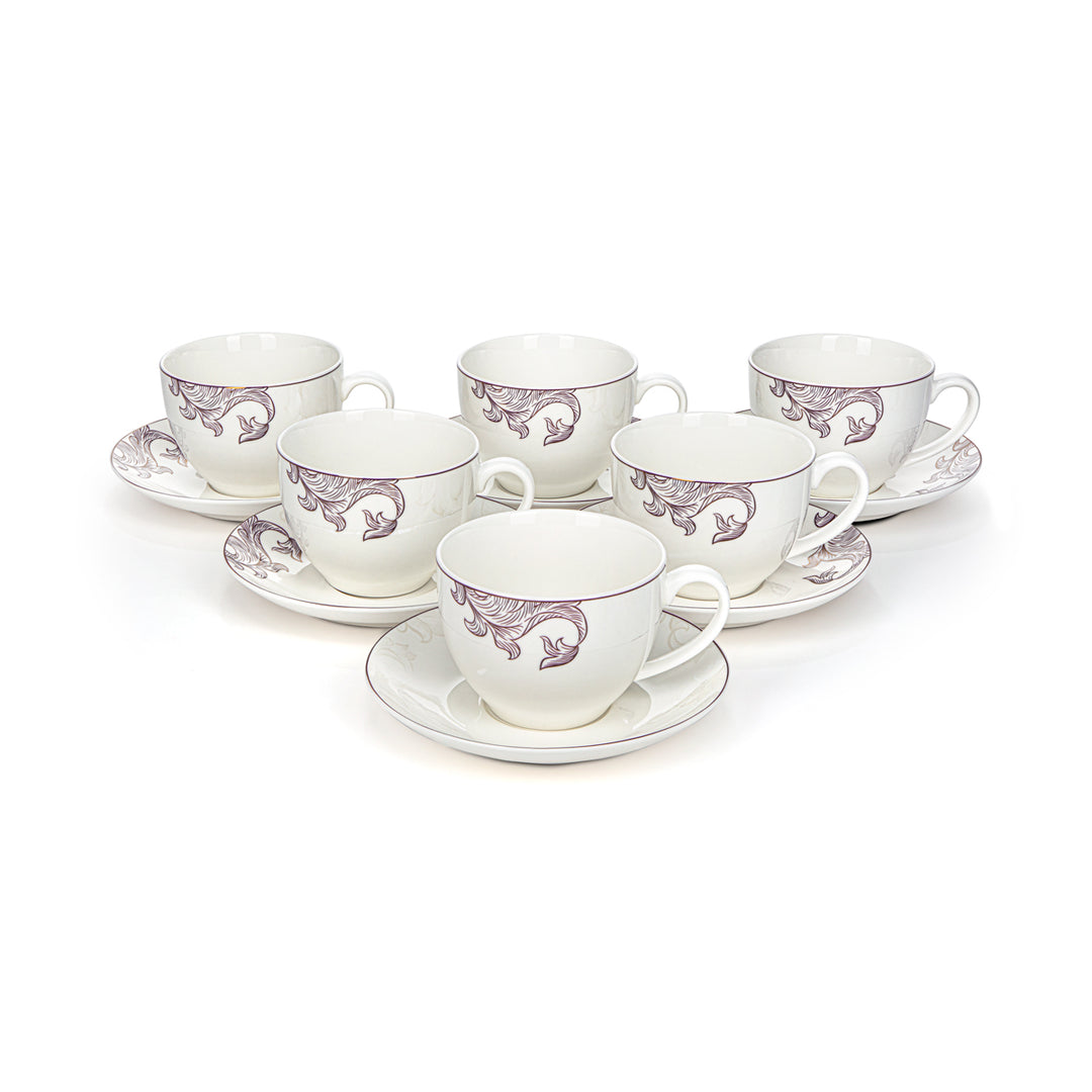 Almarjan 22 Pieces Bone China Tea Set - SX-017