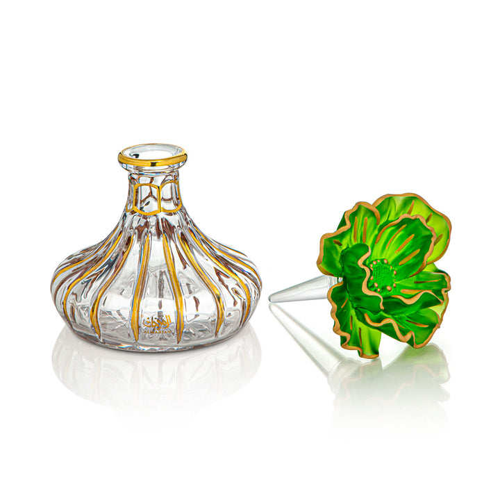 Almarjan 16 Tola Perfume Bottle - VR-HAM005-GG Green