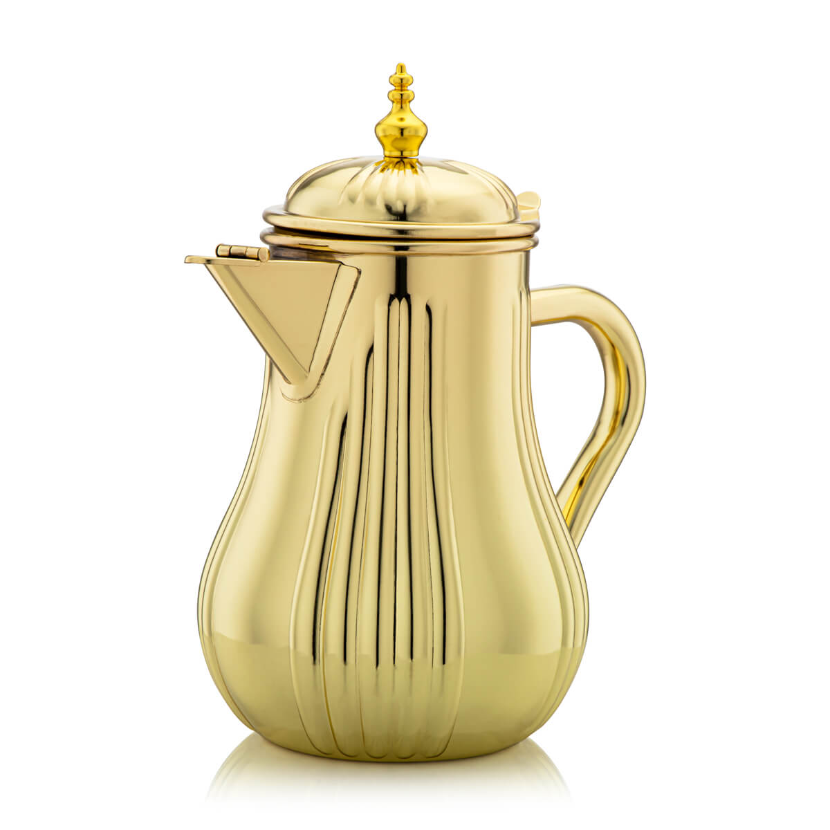 Almarjan 1.8 Liter Stainless Steel Milk Jug Gold - STS0010666
