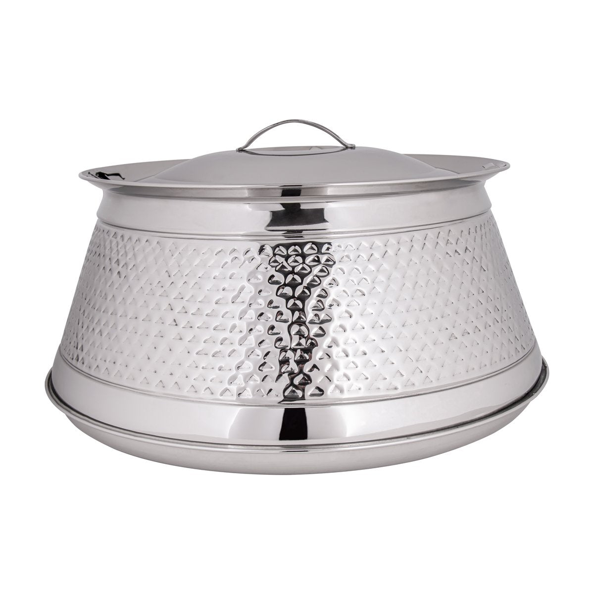 Almarjan 10000 ML Harisa Collection  Stainless Steel Hot Pot Silver - STS0292468